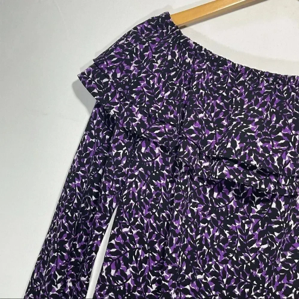 MICHAEL Michael Kors Purple Off The Shoulder